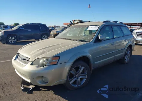 2005 Subaru Outback 3.0R L.l. Bean Edition из США, поврежденный, VIN 4S4BP86C954338139